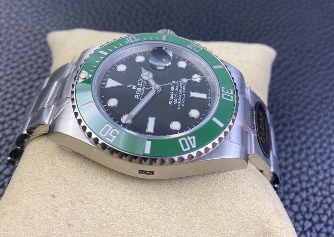 Clean Rolex 126610 Yeşil Su Hayaleti 41 mm — 4. fotoğraf