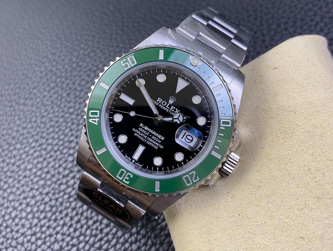 Clean Rolex 126610 Yeşil Su Hayaleti 41 mm — 6. fotoğraf
