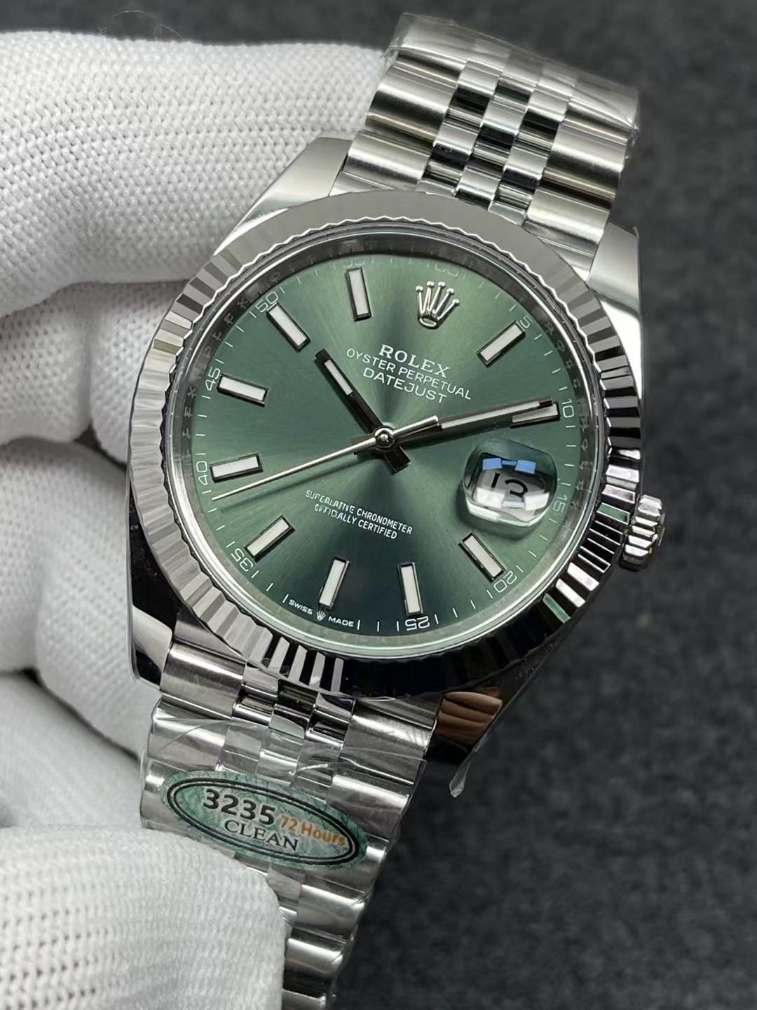 Clean Rolex 41 nane yeşili Datejust işçiliği nasıl? İtibarı iyi mi? — 2. fotoğraf