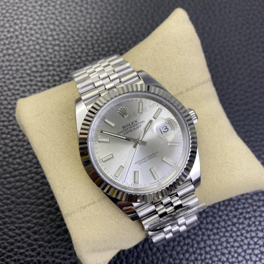 Clean Rolex Datejust Serisi m126334 (Beyaz Kadran) Kol Saati — 3. fotoğraf
