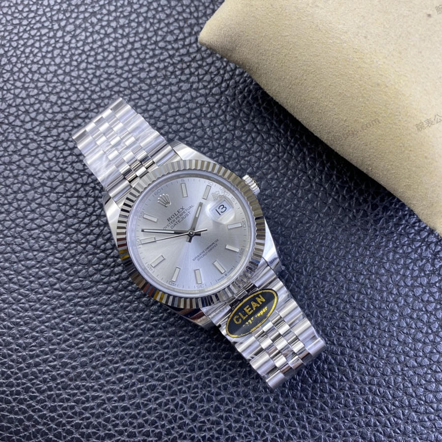 Clean Rolex Datejust Serisi m126334 (Beyaz Kadran) Kol Saati — 8. fotoğraf
