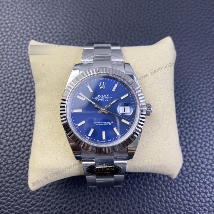 Clean Rolex Datejust serisi m126334 (mavi kadran) kol saati — 2. fotoğraf