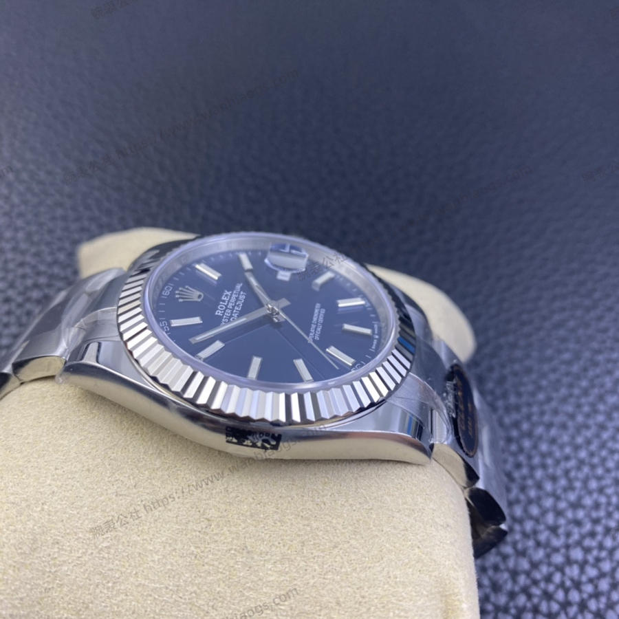 Clean Rolex Datejust serisi m126334 (mavi kadran) kol saati — 5. fotoğraf
