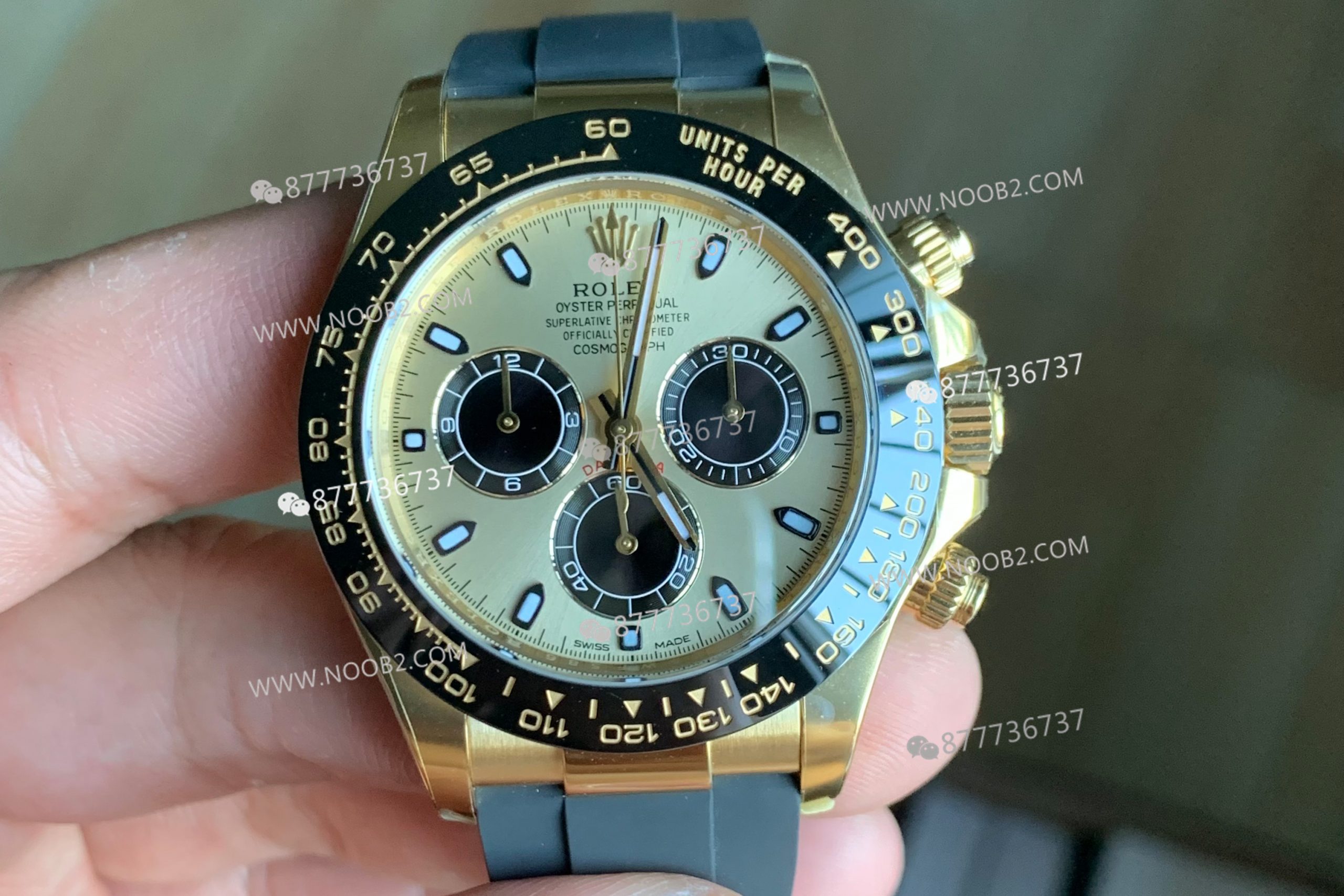 Clean Rolex Daytona Yu Wenle modeli işçilik incelemesi — 2. fotoğraf