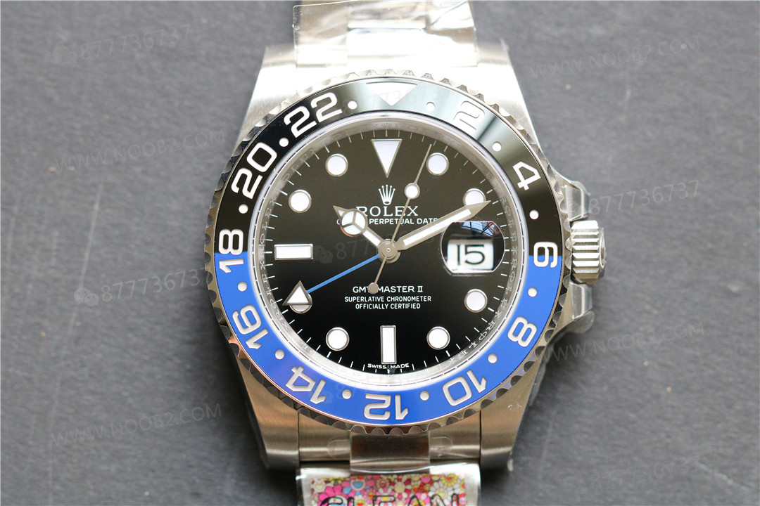 Clean Rolex GMT Inter Milan bezel/mavi-siyah bezel detay işçiliği iyi mi? — 2. fotoğraf