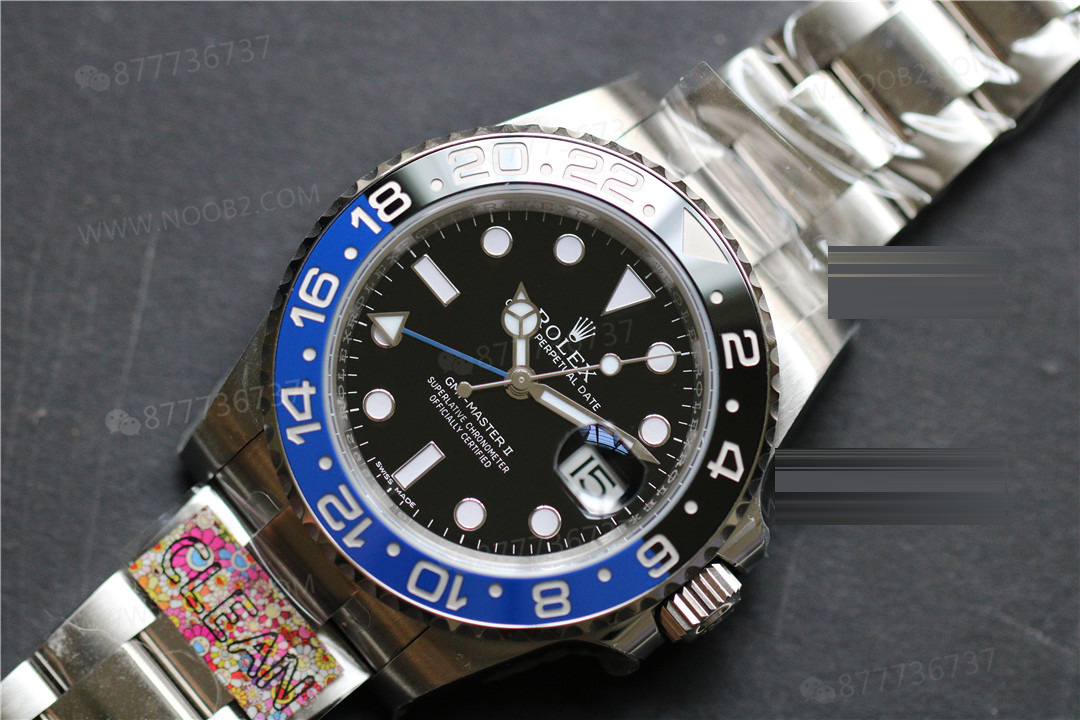Clean Rolex GMT Inter Milan bezel/mavi-siyah bezel detay işçiliği iyi mi? — 5. fotoğraf