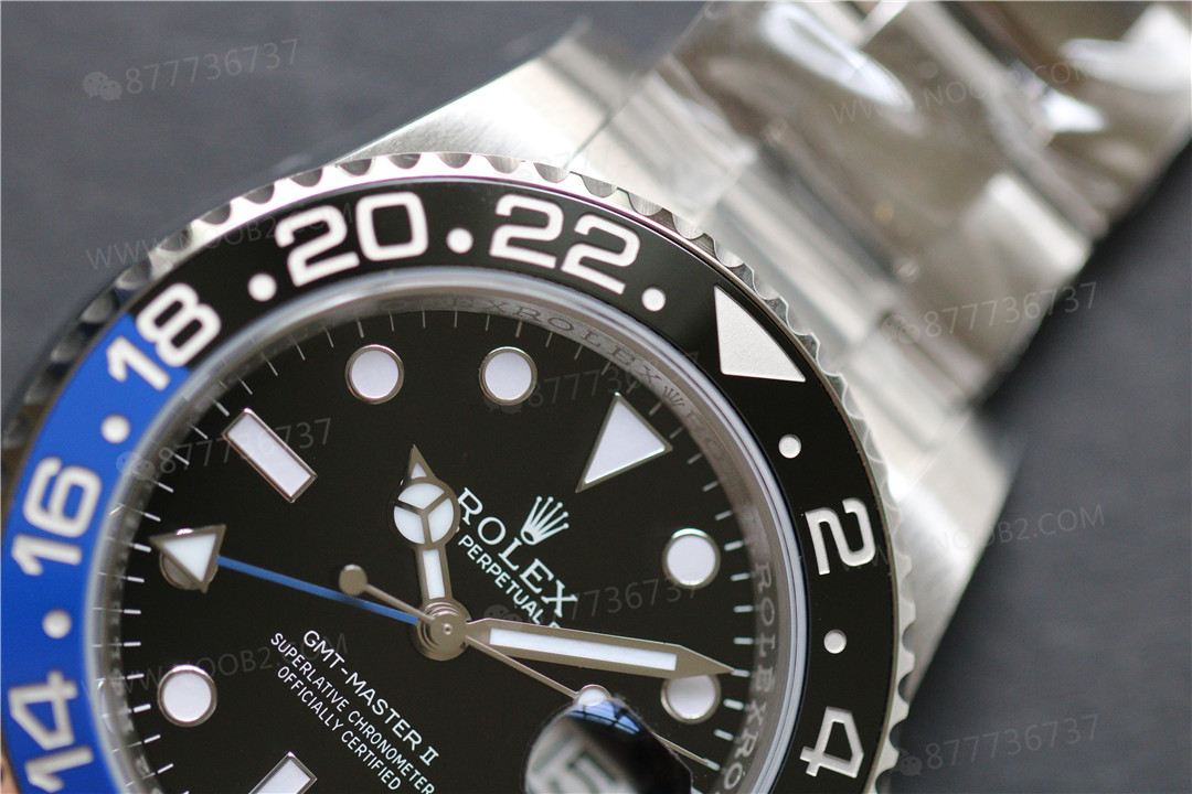 Clean Rolex GMT Inter Milan bezel/mavi-siyah bezel detay işçiliği iyi mi? — 7. fotoğraf