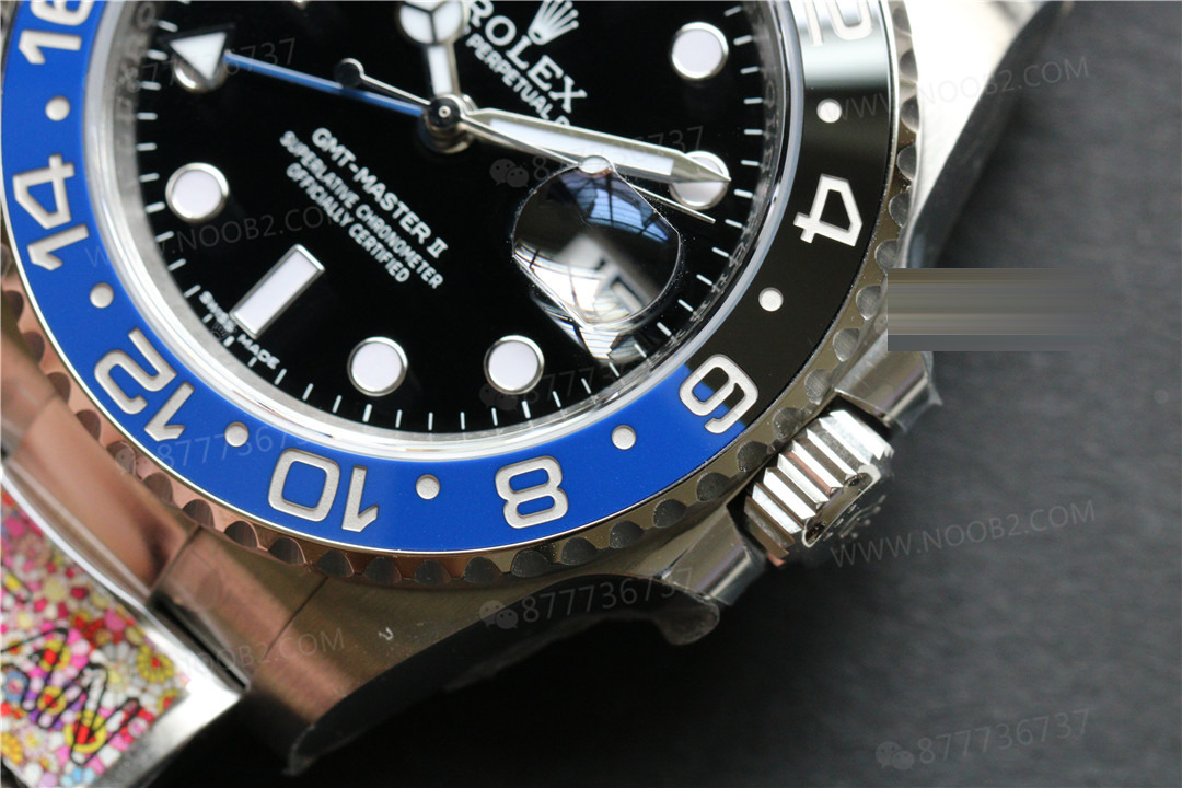 Clean Rolex GMT Inter Milan bezel/mavi-siyah bezel detay işçiliği iyi mi? — 11. fotoğraf