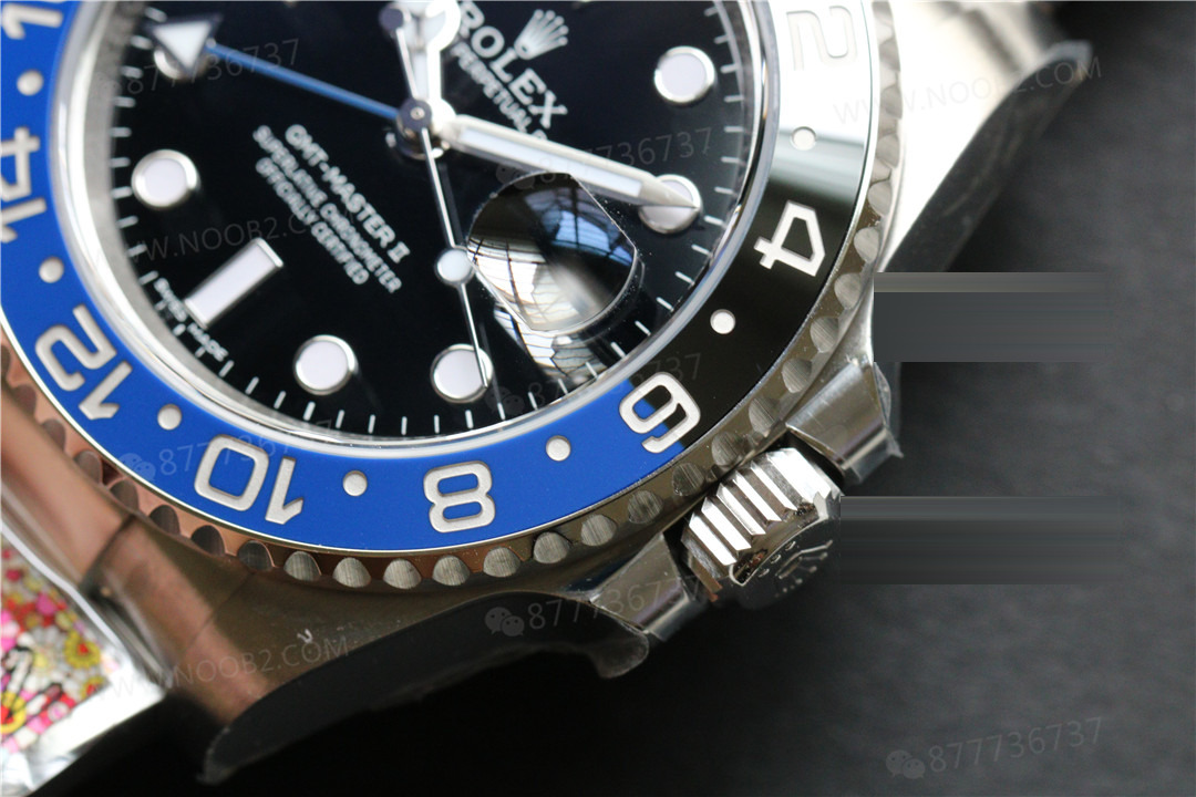 Clean Rolex GMT Inter Milan bezel/mavi-siyah bezel detay işçiliği iyi mi? — 12. fotoğraf