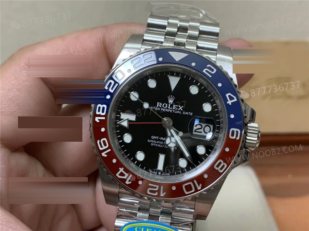 Clean Rolex GMT kırmızı-mavi (Pepsi) bezel, Dandong 3285 mekanizmayla nasıl bir saat? — 4. fotoğraf