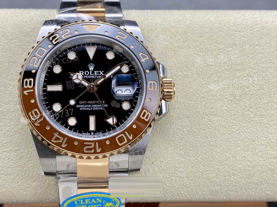 Clean Rolex GMT Sha Shi bezel / Büyük Yengeç Dandong 3285 işçiliği nasıl? — 1. fotoğraf