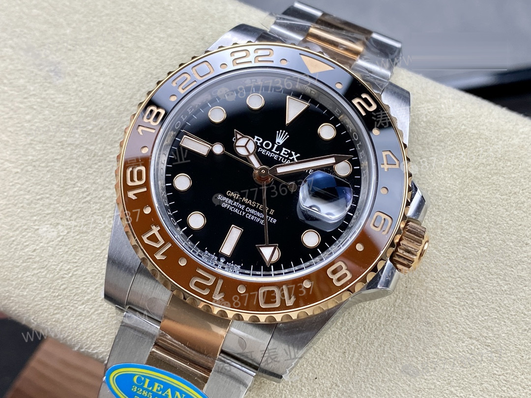 Clean Rolex GMT Sha Shi bezel / Büyük Yengeç Dandong 3285 işçiliği nasıl? — 4. fotoğraf