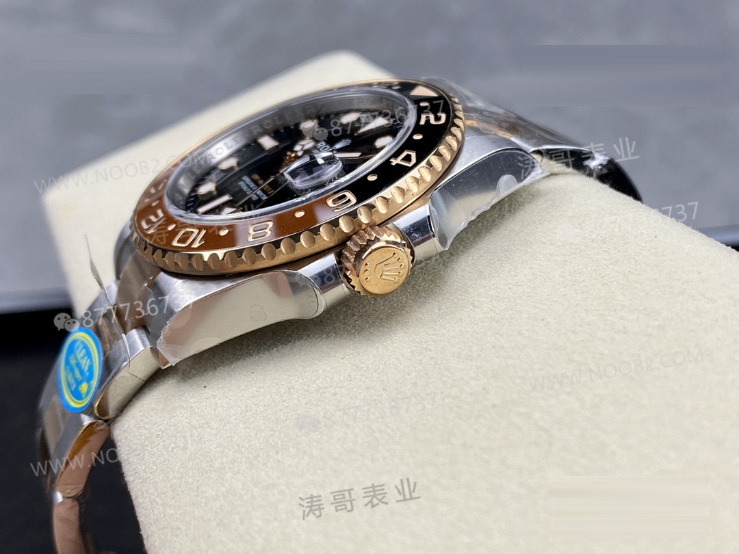 Clean Rolex GMT Sha Shi bezel / Büyük Yengeç Dandong 3285 işçiliği nasıl? — 7. fotoğraf