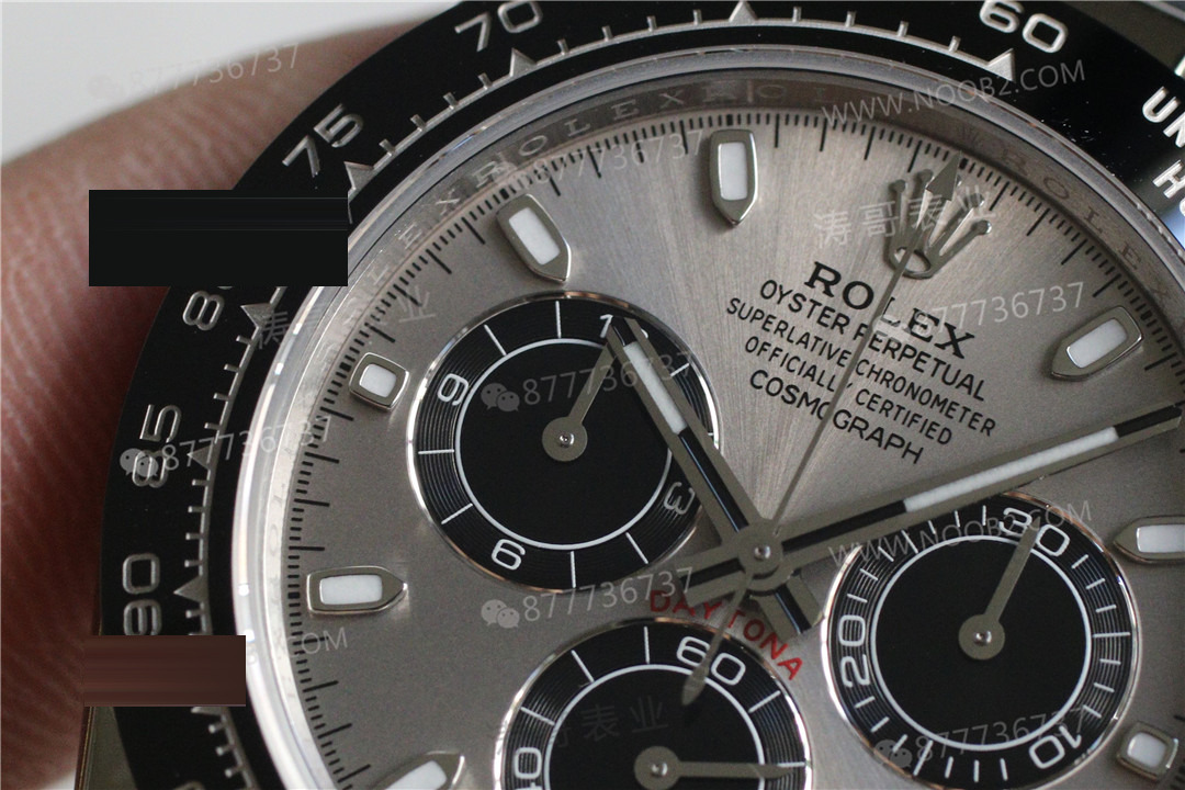 Clean Rolex gri kauçuk Daytona (Gri Ayı) 4130 mekanizmayla orijinaline rakip olabilir mi? — 5. fotoğraf