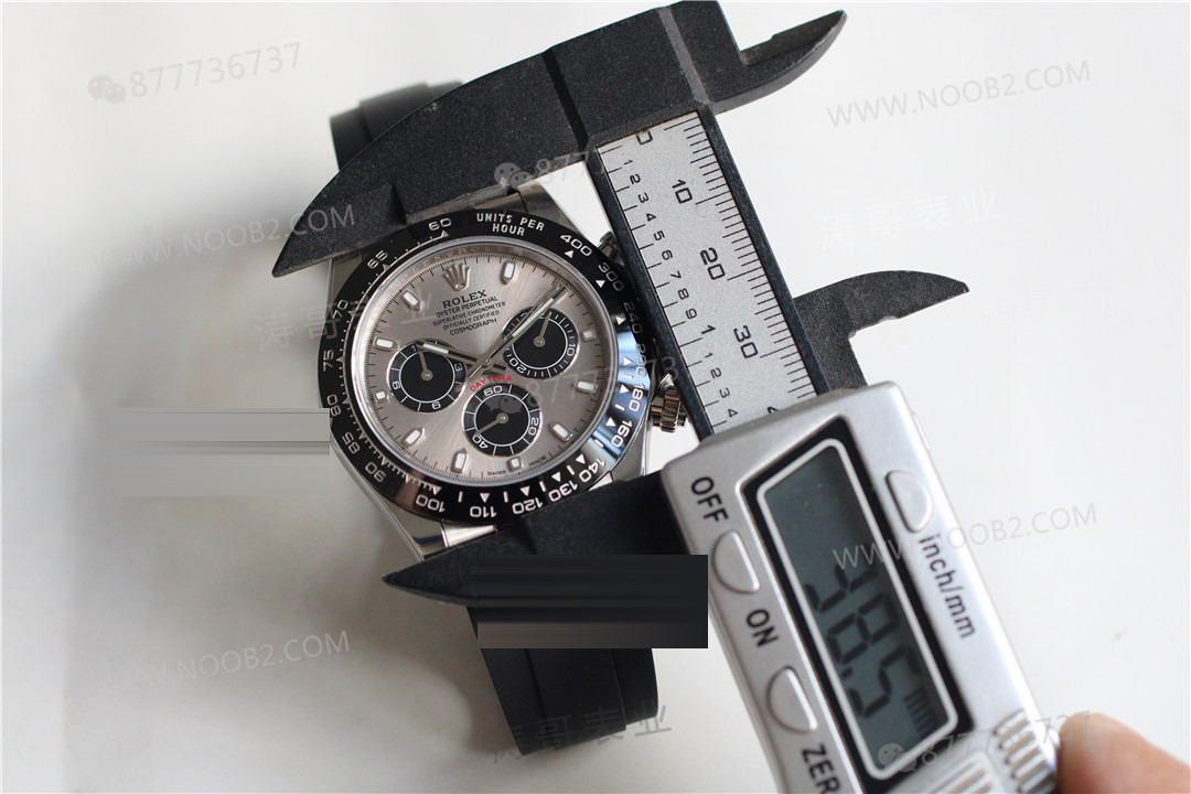 Clean Rolex gri kauçuk Daytona (Gri Ayı) 4130 mekanizmayla orijinaline rakip olabilir mi? — 15. fotoğraf