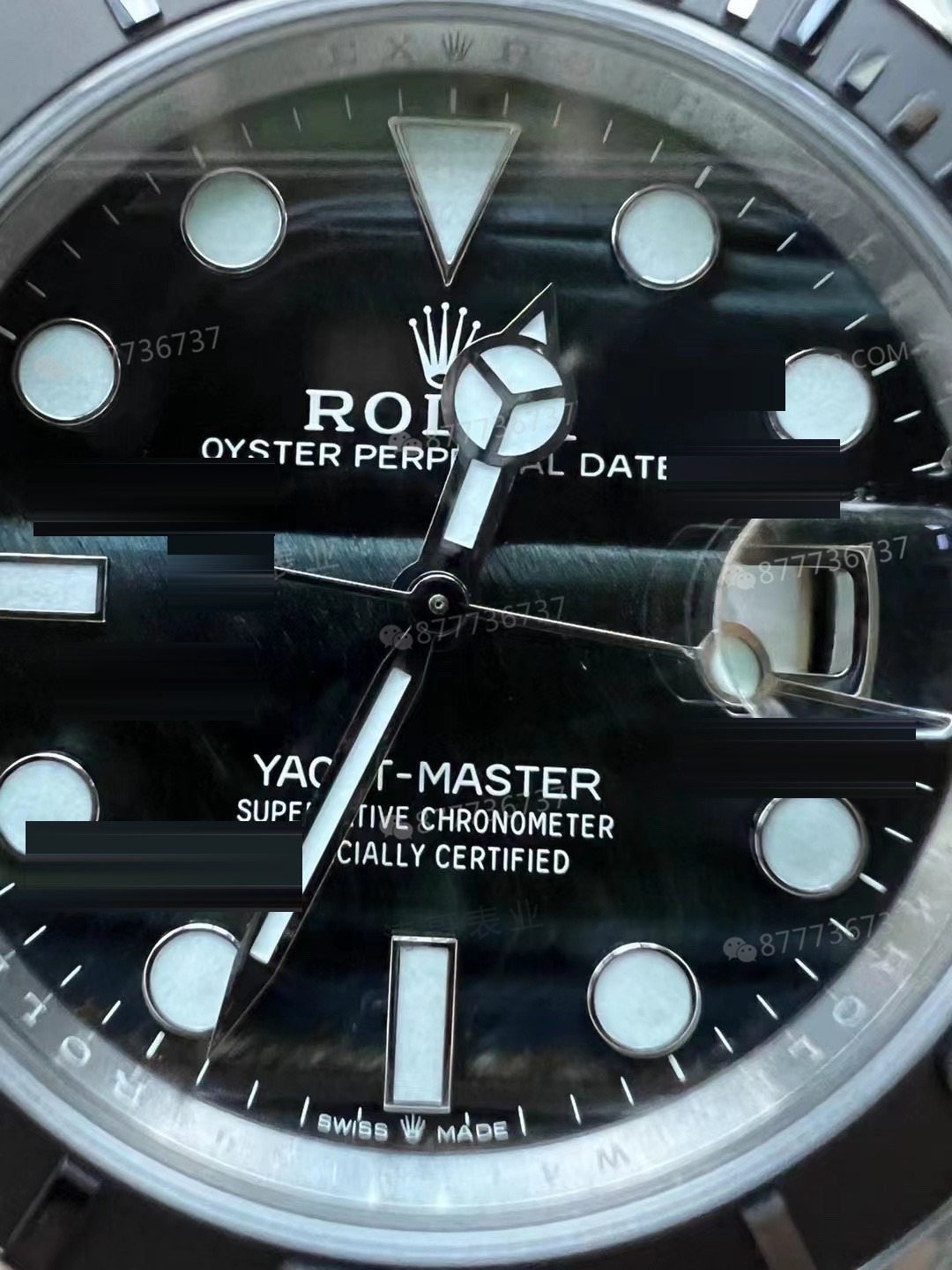 Clean Rolex kartal gözü taş kadranlı platin Yacht-Master m226659 kaliteli mi? — 5. fotoğraf