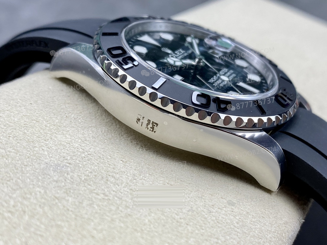 Clean Rolex kartal gözü taş kadranlı platin Yacht-Master m226659 kaliteli mi? — 8. fotoğraf