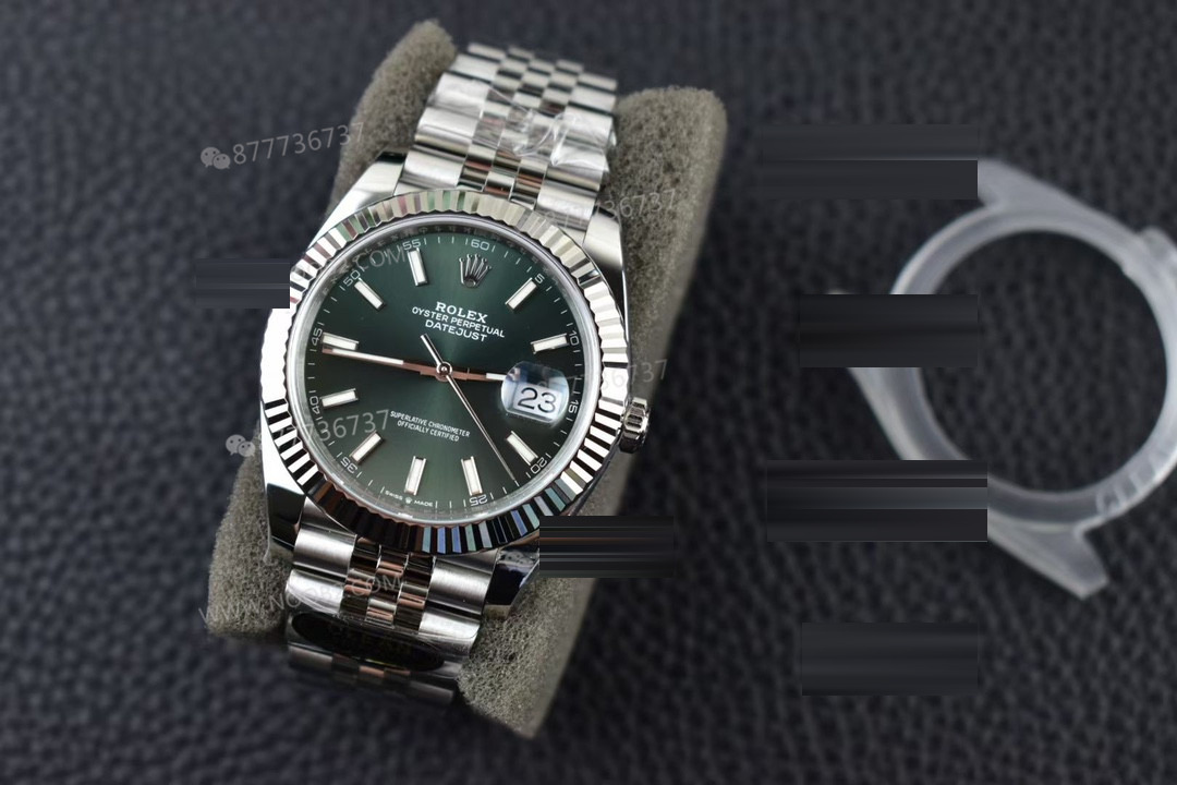 Clean Rolex nane yeşili Datejust kalitesi nasıl? — 2. fotoğraf