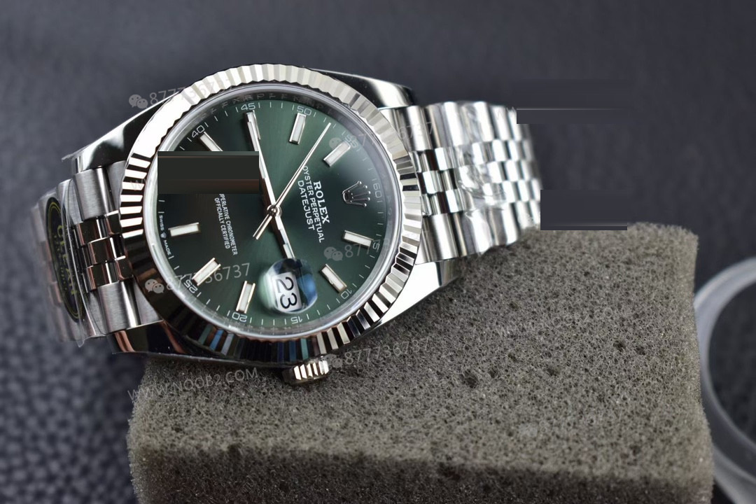 Clean Rolex nane yeşili Datejust kalitesi nasıl? — 3. fotoğraf