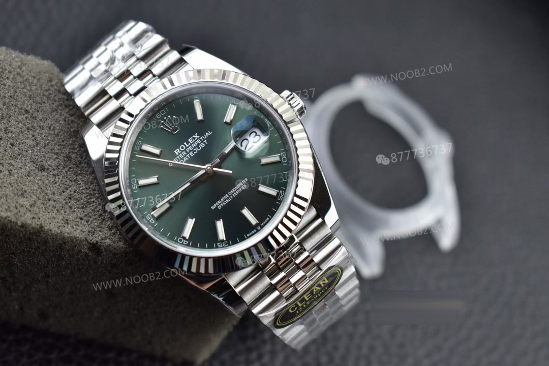 Clean Rolex nane yeşili Datejust kalitesi nasıl? — 4. fotoğraf