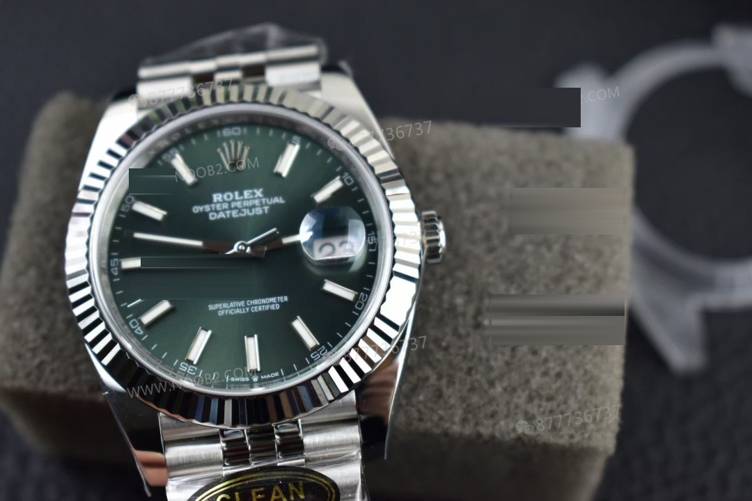 Clean Rolex nane yeşili Datejust kalitesi nasıl? — 6. fotoğraf