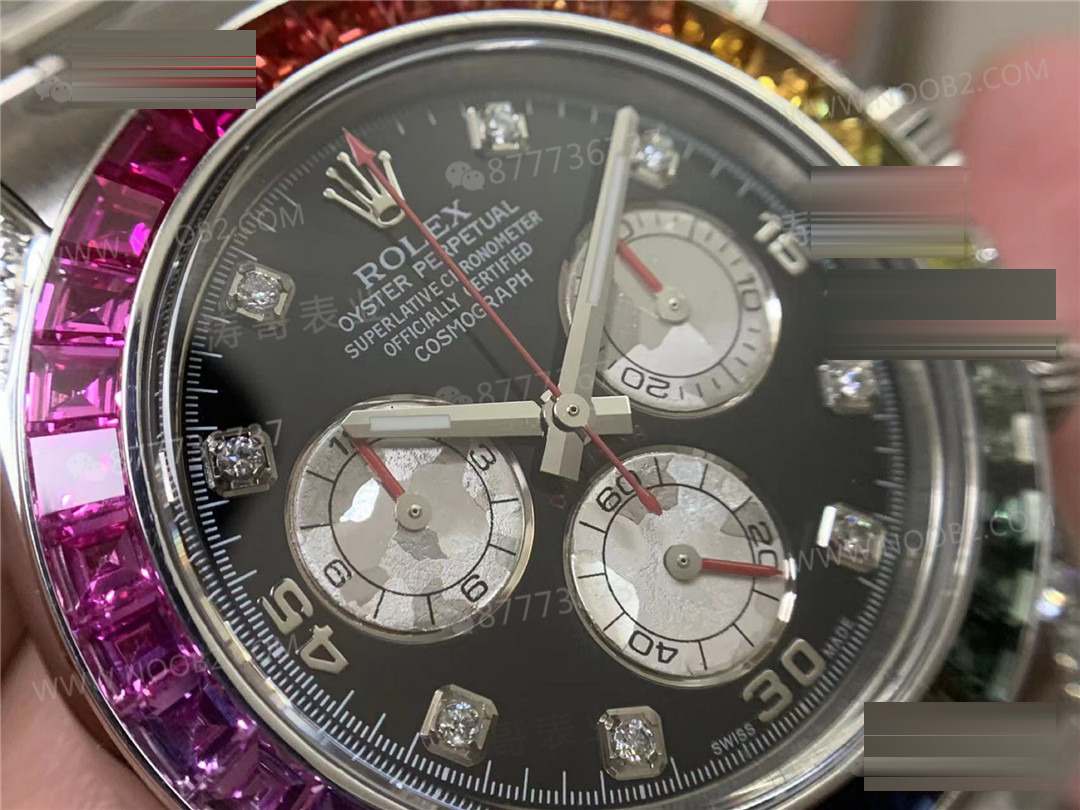Clean Rolex Rainbow Daytona 4130 mekanizmalı modeli nereden satın alabilirim? — 5. fotoğraf