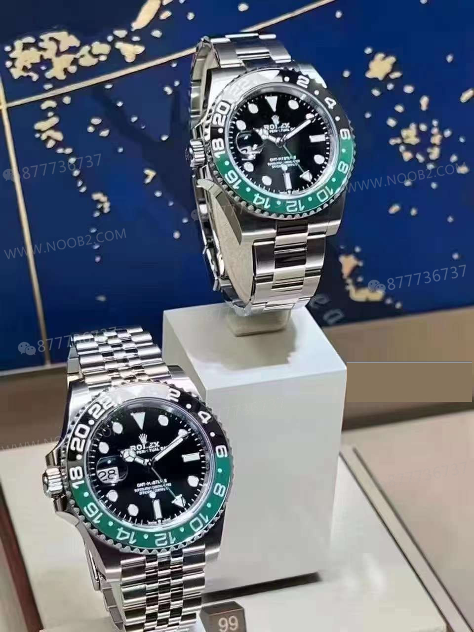 Clean Rolex Sprite Bezel GMT-Master Yeşil-Siyah Bezel Solak Yeni Model Ön Tanıtımı 2022 — 4. fotoğraf
