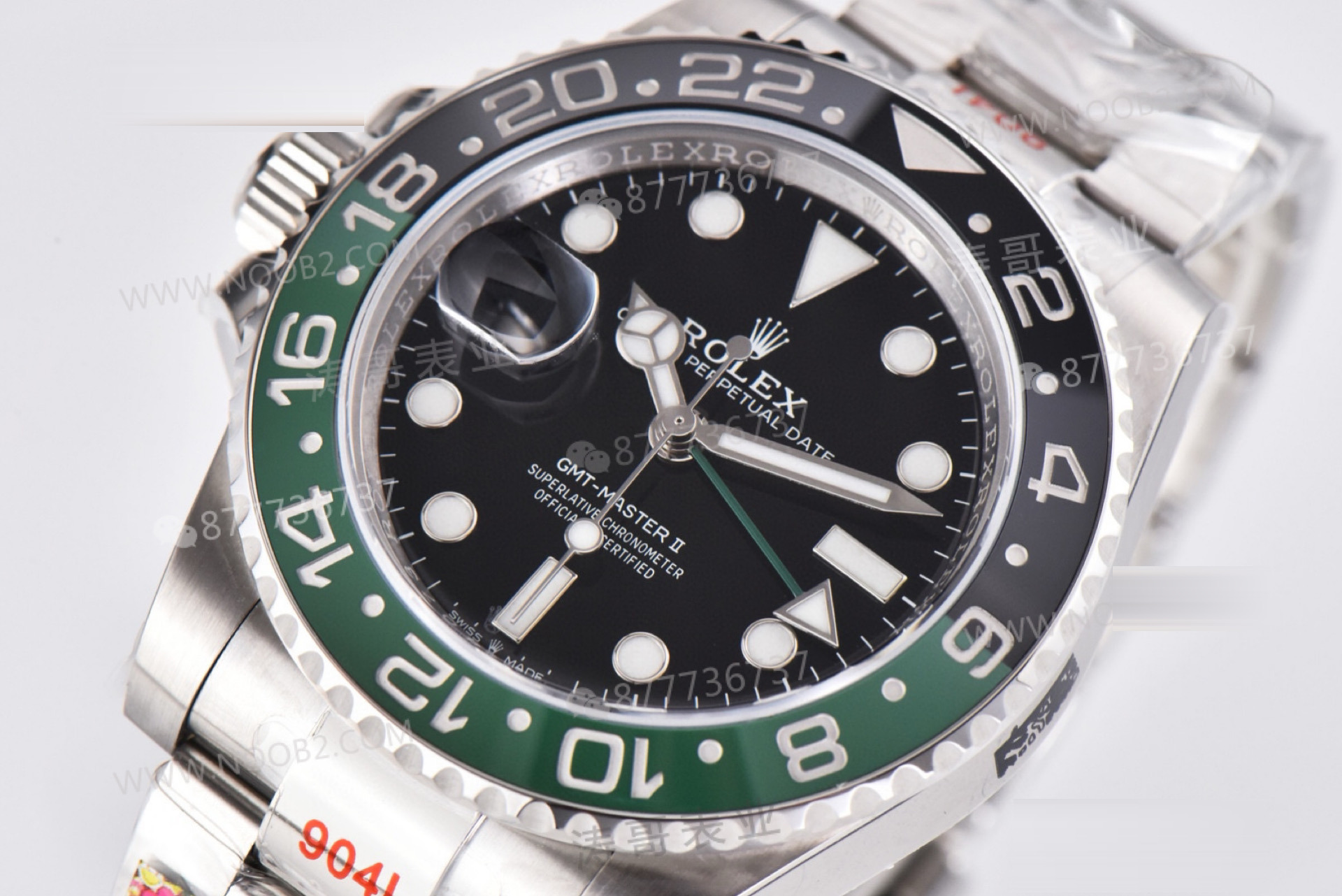 Clean Rolex Sprite bezelli sol elli GMT'nin 3285 mekanizması en üst versiyon mu? — 7. fotoğraf