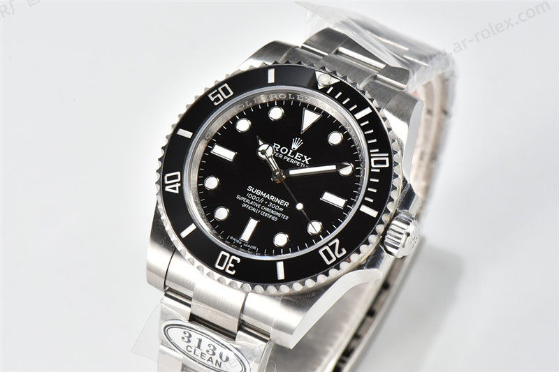 Clean Rolex Tarihsiz Siyah Su Hayaleti 114060 Saat İncelemesi — 3. fotoğraf