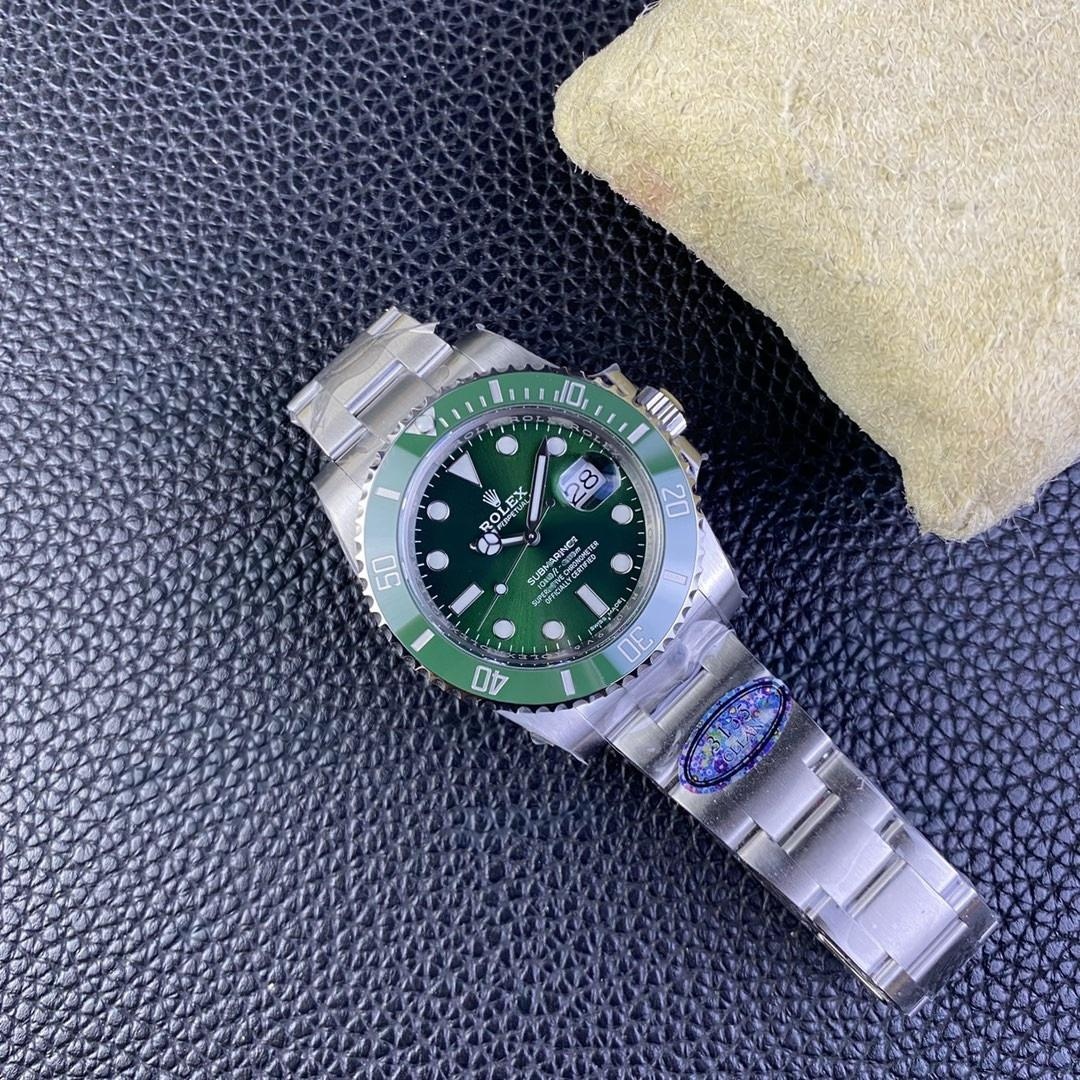 Clean Rolex Yeşil Su Hayaleti ve Siyah Su Hayaleti V5 Versiyonu 3135 Mekanizma İşçilik İncelemesi — 1. fotoğraf
