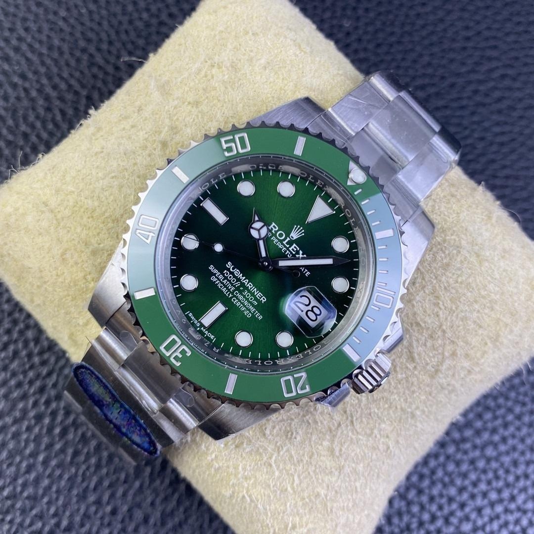 Clean Rolex Yeşil Su Hayaleti ve Siyah Su Hayaleti V5 Versiyonu 3135 Mekanizma İşçilik İncelemesi — 4. fotoğraf