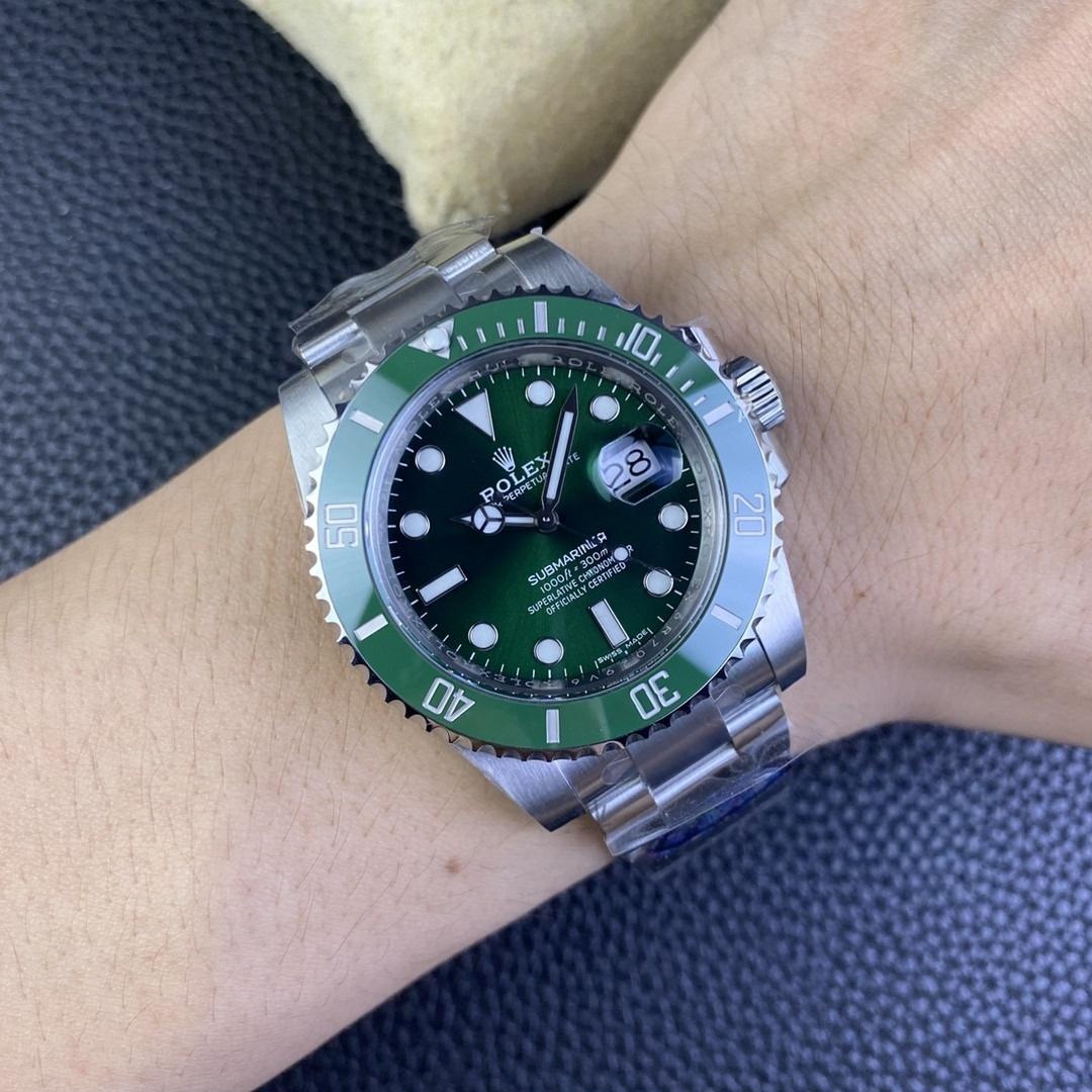 Clean Rolex Yeşil Su Hayaleti ve Siyah Su Hayaleti V5 Versiyonu 3135 Mekanizma İşçilik İncelemesi — 11. fotoğraf