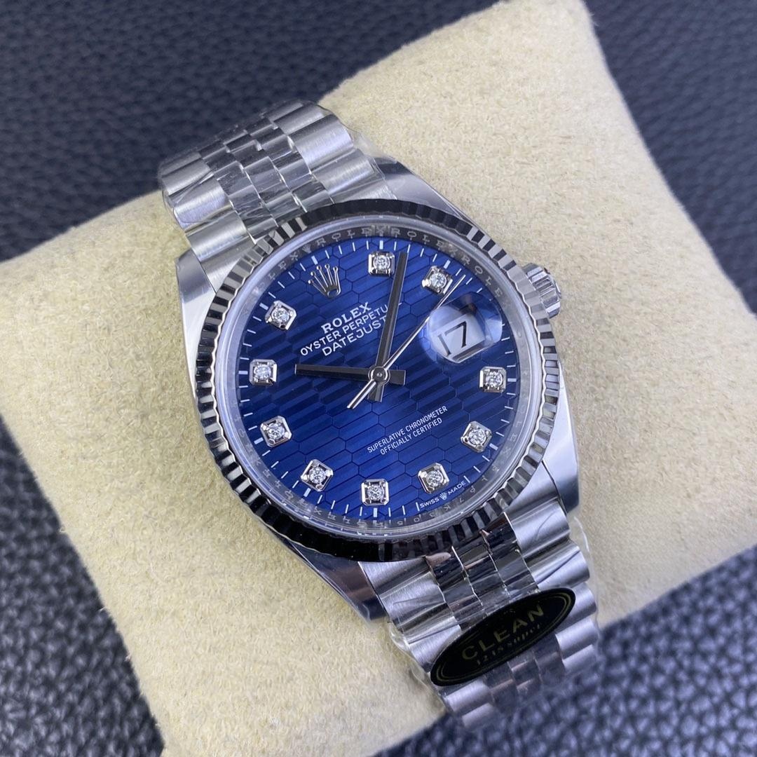 [Clean Yeni Sevkiyat]Rolex 126234 Datejust 36 MM: küçük bileğe sahip saat dostları için müjde geldi! 2025 yılının piyasadaki en üst donanımlı versiyonu olan bu yeni model, Clean'nin her zamanki üstün işçiliğini sürdürüyor; 3235 mekanizması birebir kalıptan üretilerek orijinalin çekirdek performansı büyük bir hassasiyetle yeniden yaratıldı. — 2. fotoğraf