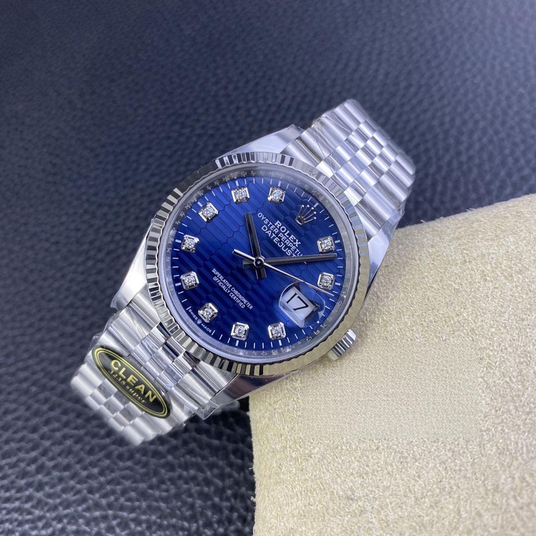 [Clean Yeni Sevkiyat]Rolex 126234 Datejust 36 MM: küçük bileğe sahip saat dostları için müjde geldi! 2025 yılının piyasadaki en üst donanımlı versiyonu olan bu yeni model, Clean'nin her zamanki üstün işçiliğini sürdürüyor; 3235 mekanizması birebir kalıptan üretilerek orijinalin çekirdek performansı büyük bir hassasiyetle yeniden yaratıldı. — 7. fotoğraf