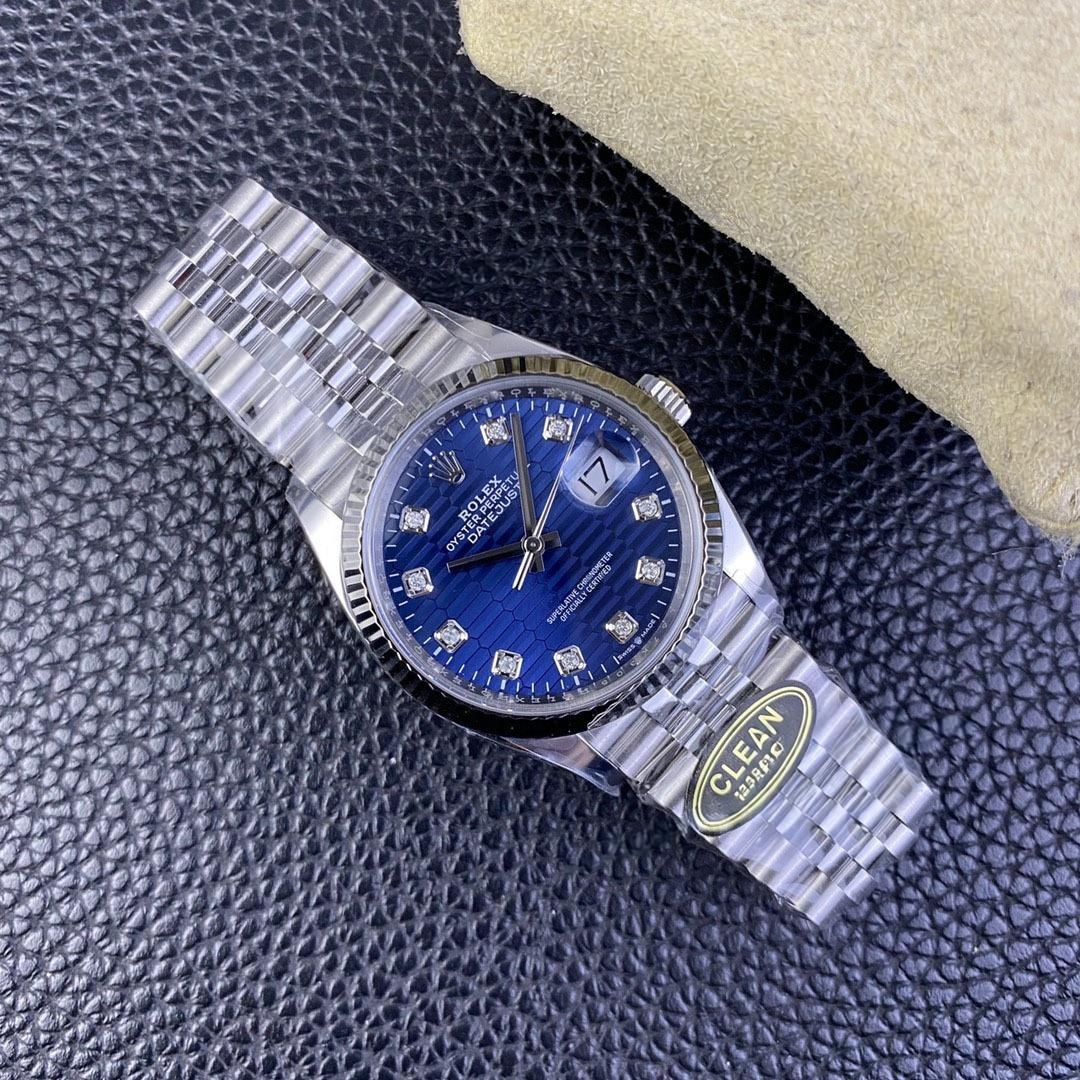 [Clean Yeni Sevkiyat]Rolex 126234 Datejust 36 MM: küçük bileğe sahip saat dostları için müjde geldi! 2025 yılının piyasadaki en üst donanımlı versiyonu olan bu yeni model, Clean'nin her zamanki üstün işçiliğini sürdürüyor; 3235 mekanizması birebir kalıptan üretilerek orijinalin çekirdek performansı büyük bir hassasiyetle yeniden yaratıldı. — 10. fotoğraf