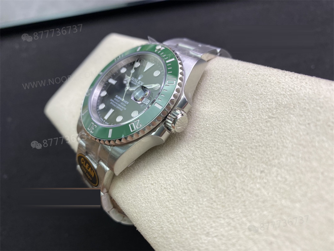 Clean yeşil su hayaleti 126610LV yeşil-siyah 41 mm replika saat nasıl seçilir? — 6. fotoğraf