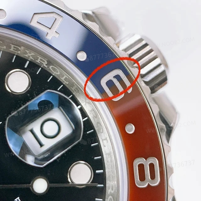 Clean/Clean Rolex GMT kola bezel ile orijinalin farkı ne? — 5. fotoğraf
