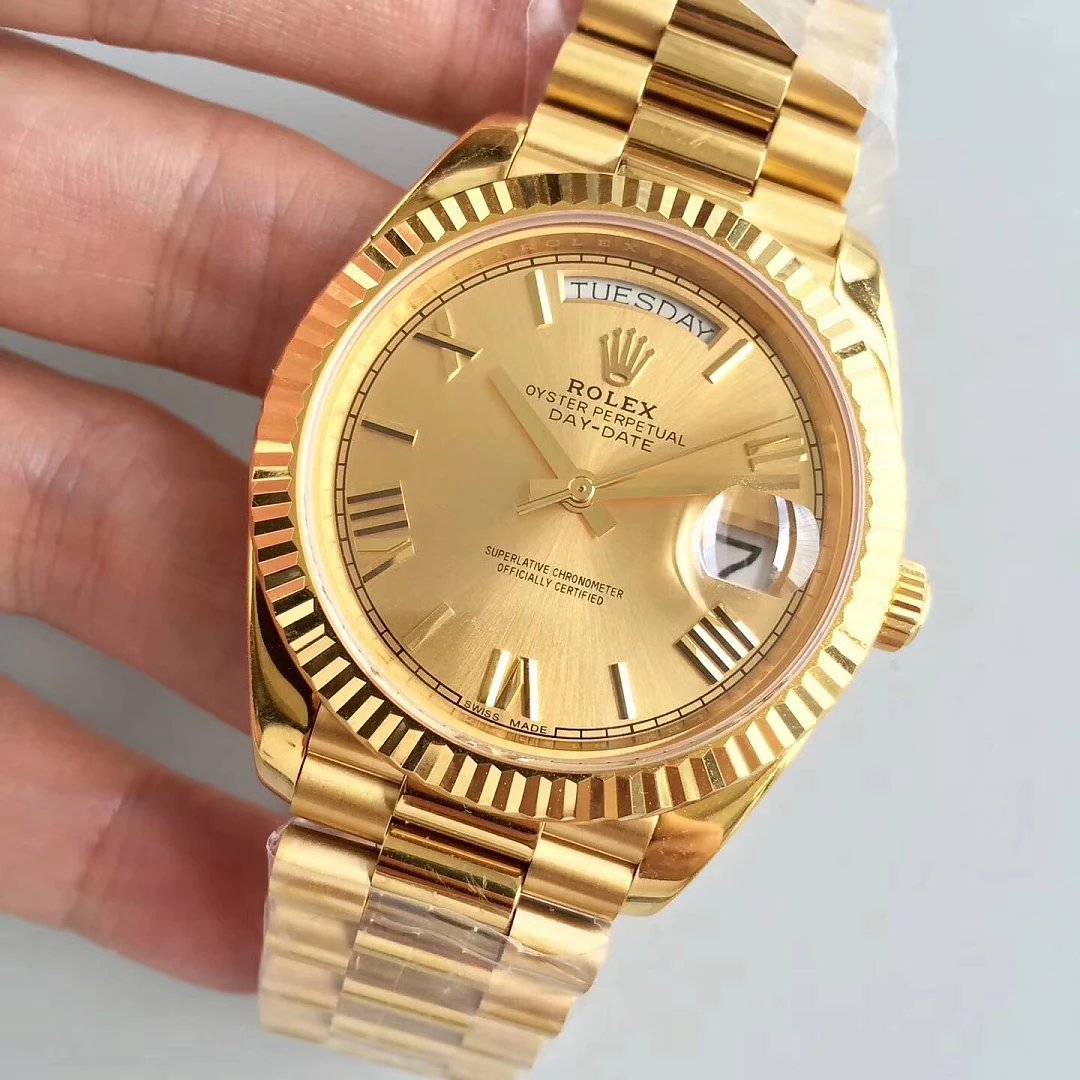 Replika Rolex Sarı Altın 228235