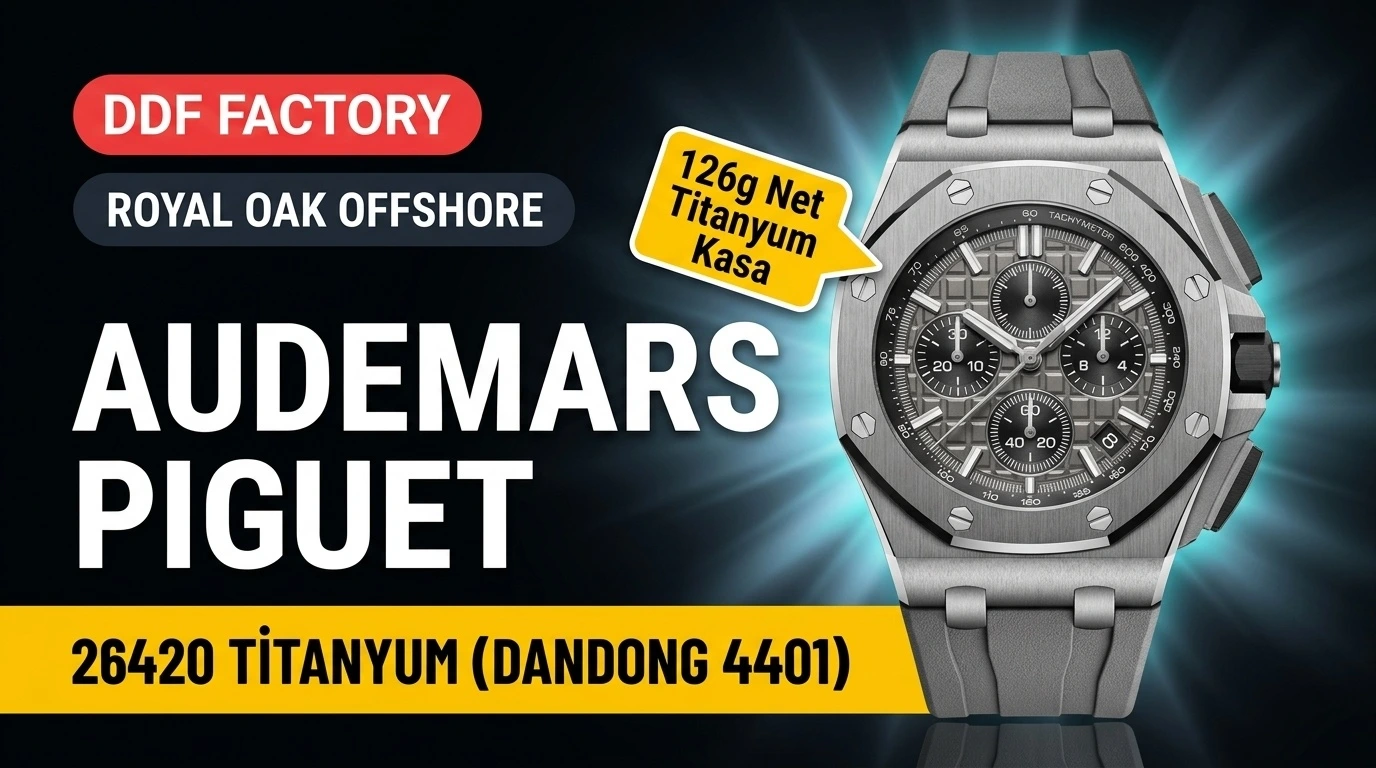 DDF Factory Audemars Piguet Royal Oak Offshore 26420 Titanyum İncelemesi