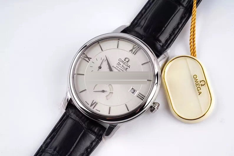 DV Factory Omega De Ville güç göstergeli 424 çok fonksiyonlu replika saat gerçek-replika karşılaştırması ve incelemesi — 1. fotoğraf