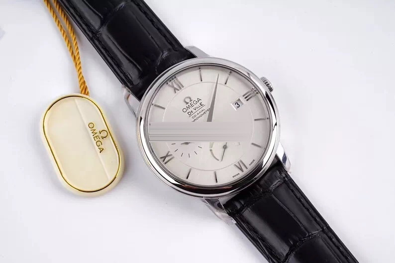 DV Factory Omega De Ville güç göstergeli 424 çok fonksiyonlu replika saat gerçek-replika karşılaştırması ve incelemesi — 3. fotoğraf