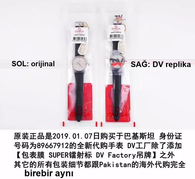 DV Factory Omega De Ville güç göstergeli 424 çok fonksiyonlu replika saat gerçek-replika karşılaştırması ve incelemesi — 4. fotoğraf