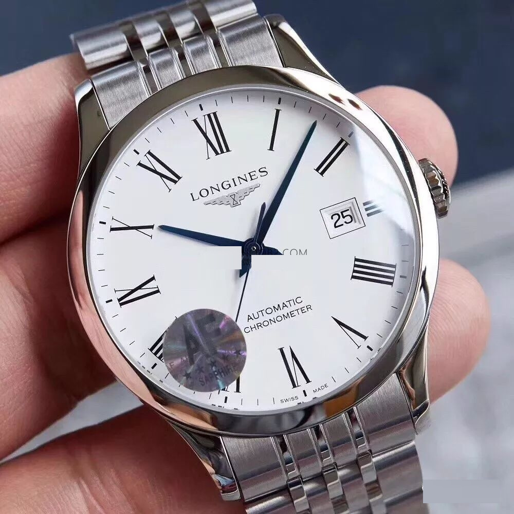 Eddie Peng'in tercihi AF Factory Longines Conquest Classic replika saat gerçek-replika karşılaştırması incelemesi — 13. fotoğraf