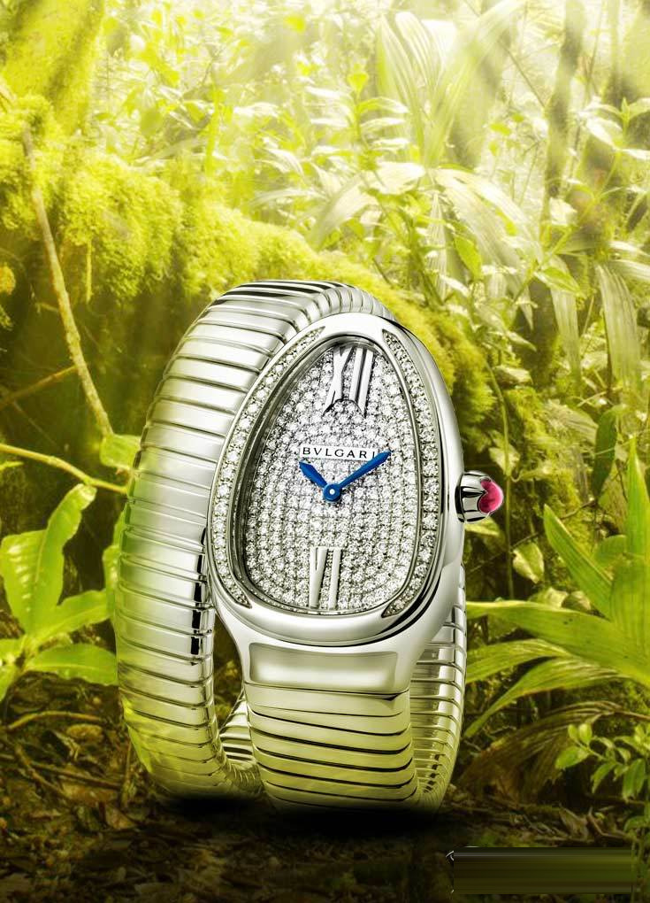 BVLGARI Serpenti Pırlanta Kadran Saat