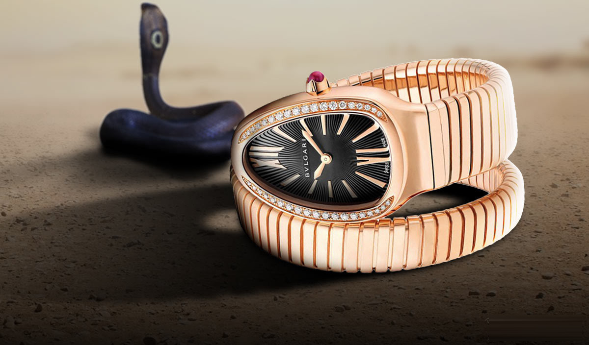 BVLGARI Serpenti Altın Saat