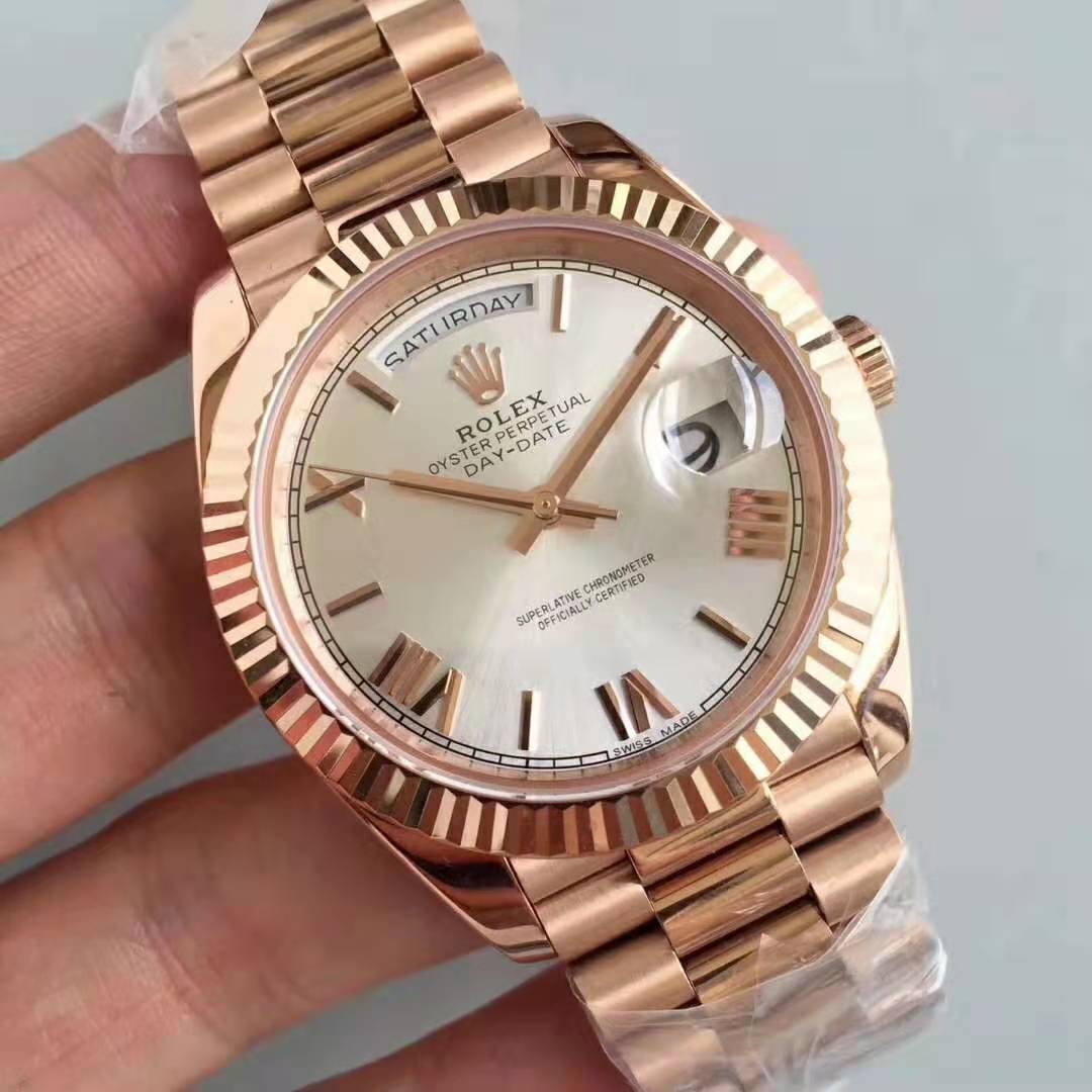 En İyi Altın Rolex Day-Date Saatleri CR Factory Fabrikasından Çıkıyor — 2. fotoğraf