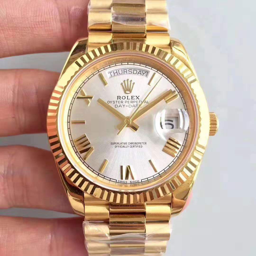 En İyi Altın Rolex Day-Date Saatleri CR Factory Fabrikasından Çıkıyor — 14. fotoğraf