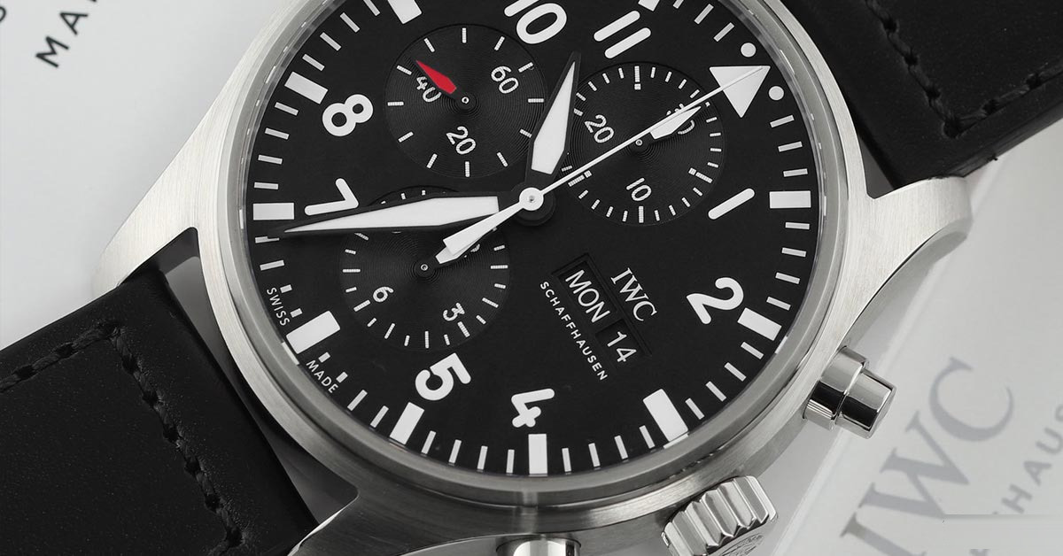 iwc big pilots saat kronograf