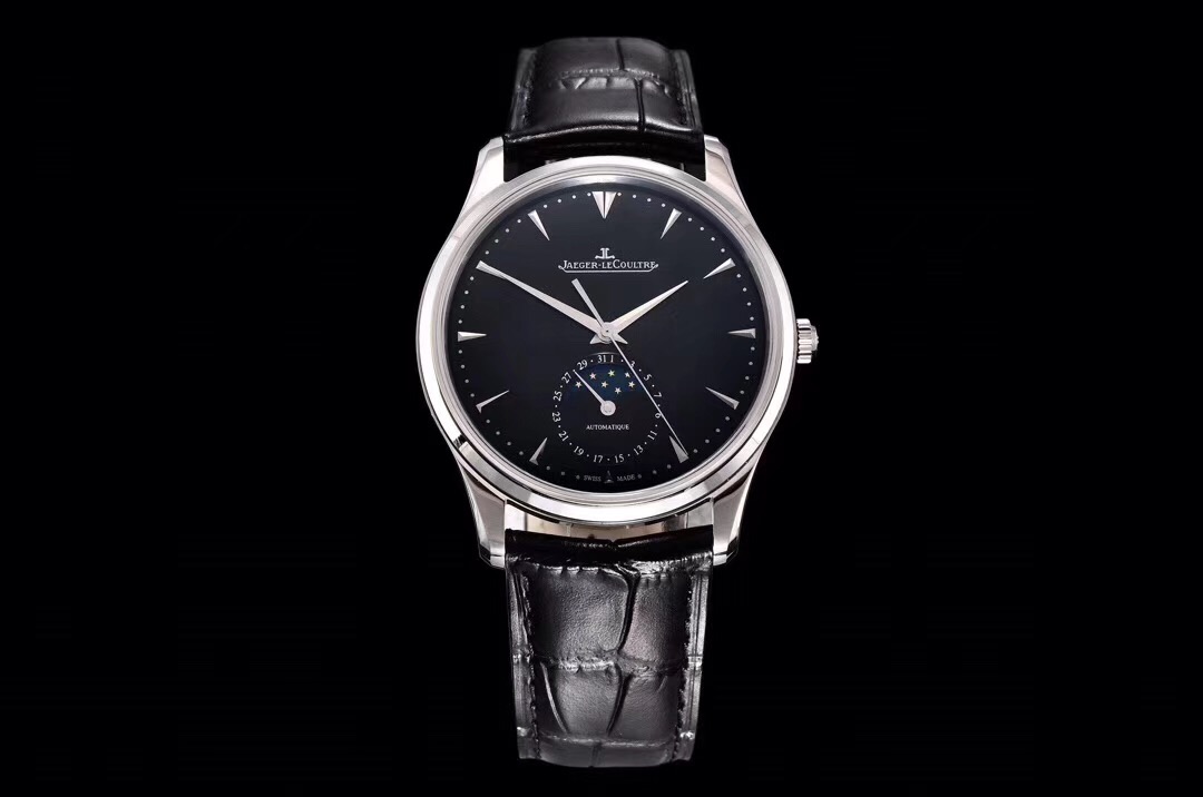 En üst versiyon GF Factory Jaeger-LeCoultre Master Ultra Thin Moon serisi klasik replika saat Q1368420 orijinal karşılaştırmalı inceleme — 3. fotoğraf