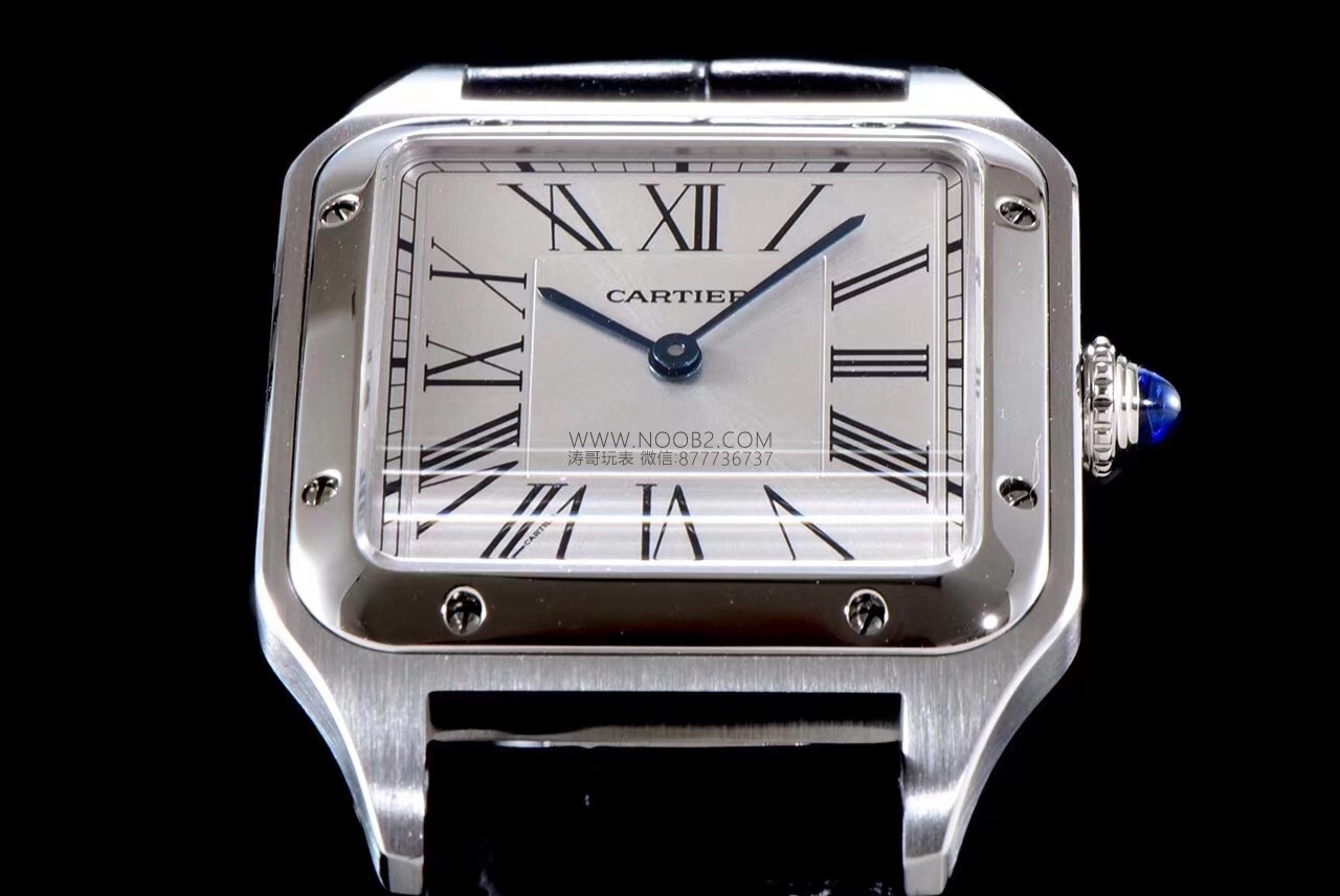En yeni XF Factory Cartier Santos V2 yükseltilmiş sürüm replika kuvars saat en hafif ve en ince olan mı? Kalitesi nasıl? — 7. fotoğraf